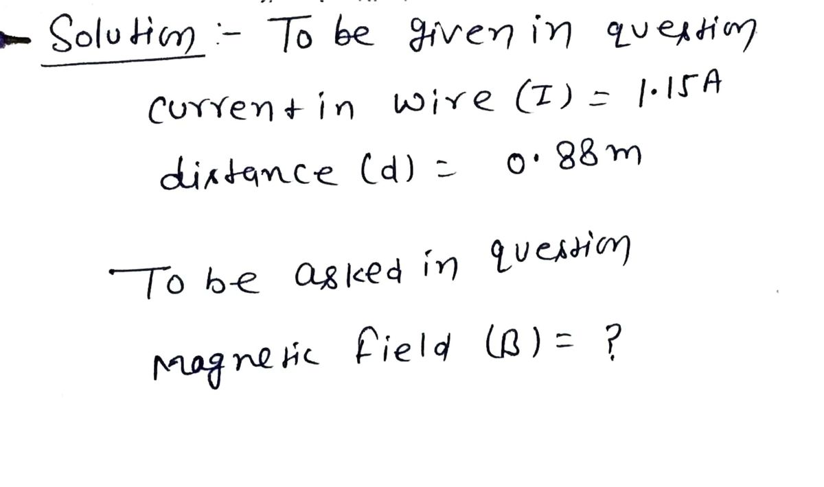 Physics homework question answer, step 1, image 1